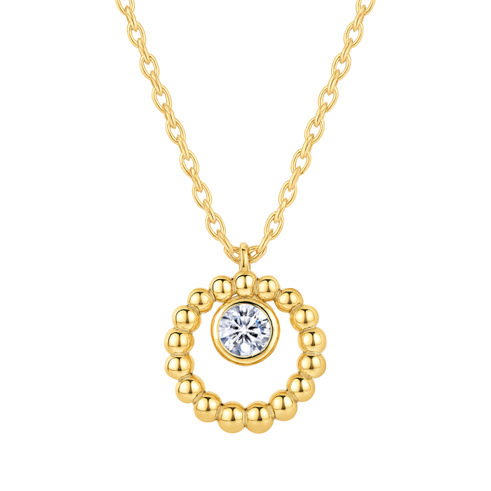 Radiant Circle Pendant