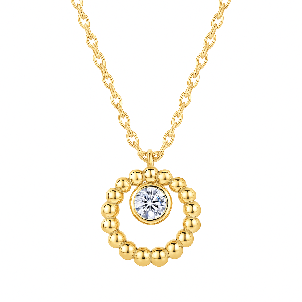 Radiant Circle Pendant