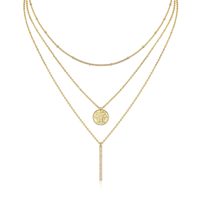 Cushion Medallion Necklace