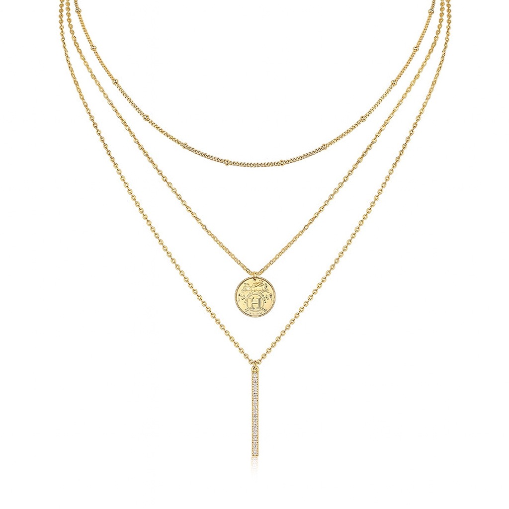 Cushion Medallion Necklace