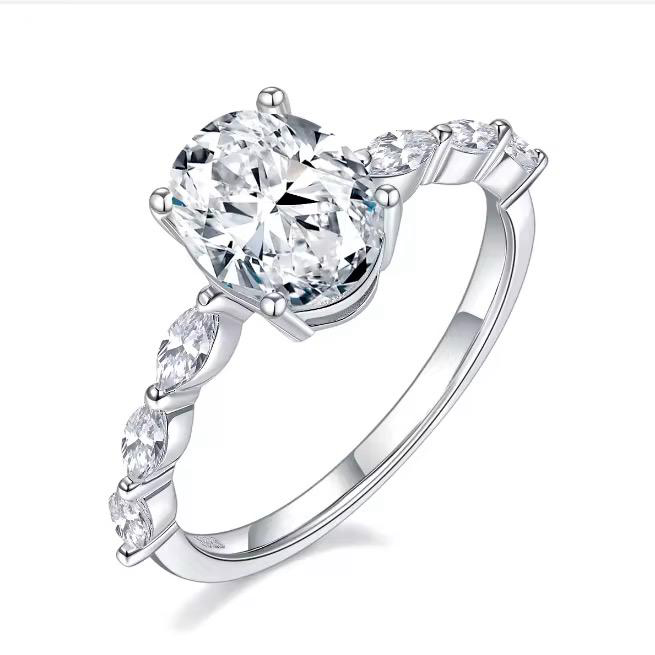Pavé Solitaire Ring