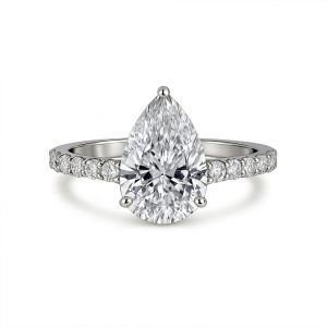 Pear-Cut Brilliance Ring