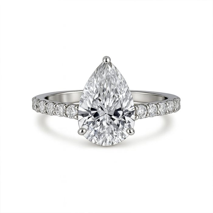 Pear-Cut Brilliance Ring