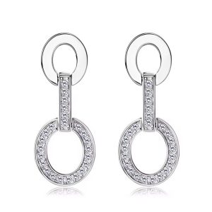 Diamond Drop Earrings