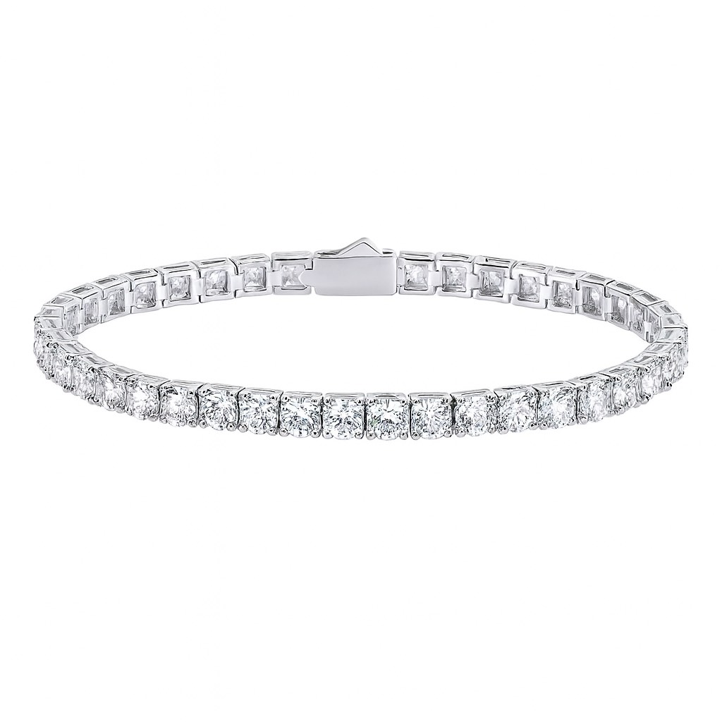 Radiant Elegance Tennis Bracelet