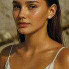 3ct Round Moissanite Studs – 9mm